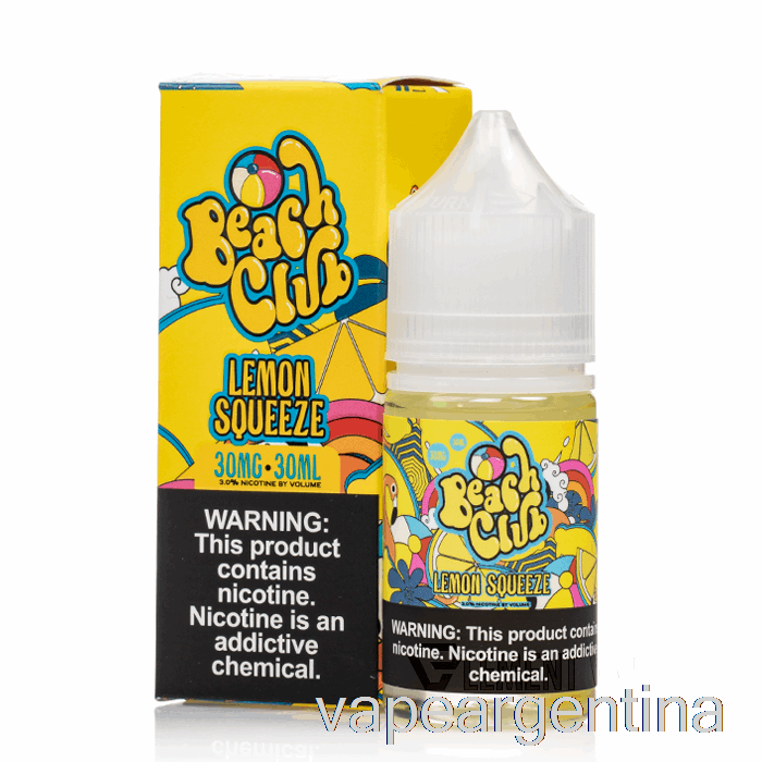 Exprimido De Limon - Sales Beach Club - 30ml 30mg Vape Argentina